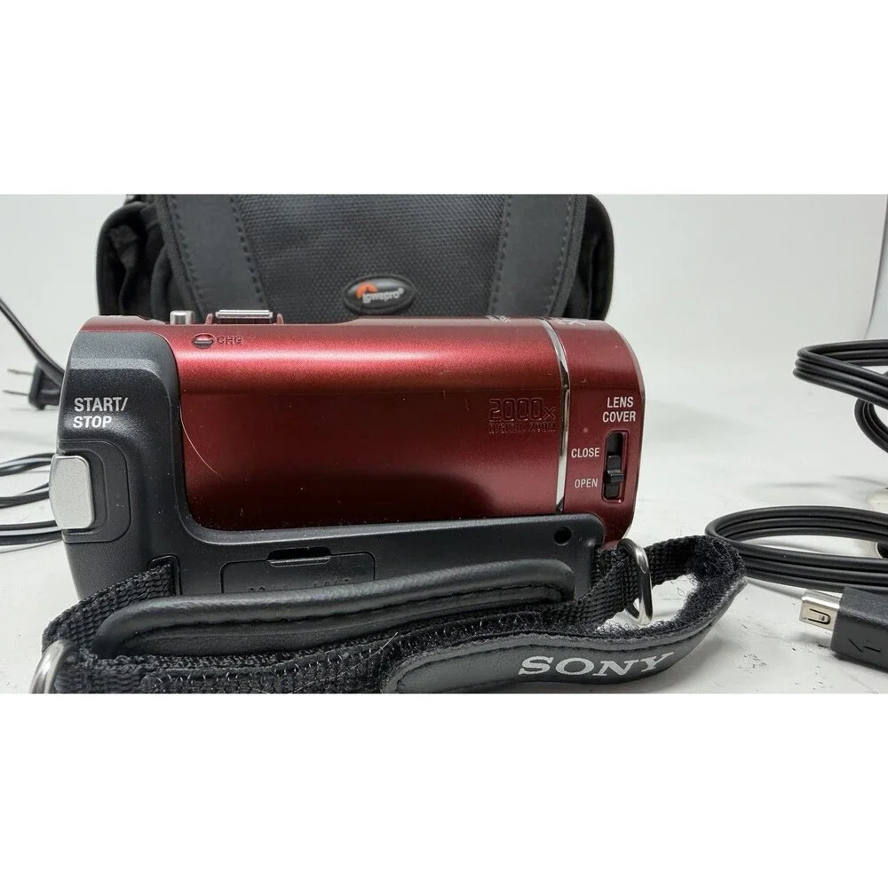 Sony DCR-SX41 Handycam Digital Video Camera Camcorder 60x Zoom - BUNDLE TESTED